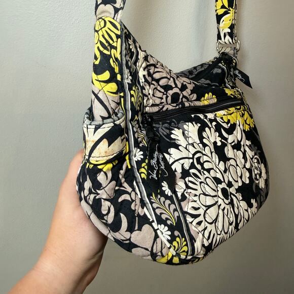 Vera Bradley Baroque Pattern On The Go Crossbody Bag Purse & Turn Lock Wallet - Picture 3 of 12